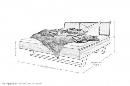 Colorado & Riverside von Nature Living - Schlafzimmer-Set Kernbuche