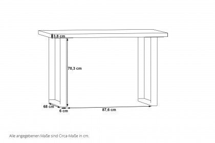 Keflavik von Forte - modernes Büromöbel-Set 9-teilig weiß - grau