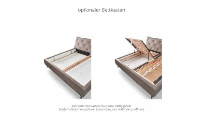 Anniston 2.0 von Candy Sleep - Polsterbett KT Low silver