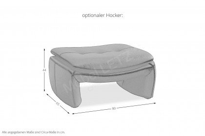 Modell 525 von Sofa-Team - Polstergruppe schiefer