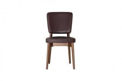 Escudo von connubia by calligaris - Stuhl in Nuss und Kaffee