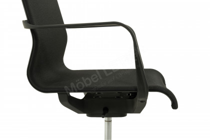 Zitwell 40 aus der Kollektion Letz - Drehstuhl mit ergonomisch bespanntem Netzbezug
