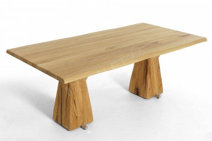Tronco von Sprenger Möbel - Esstisch mit geschroppter Tischplatte inklusive Waldkante