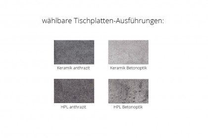 KOINOR 1205 - Armlehnenstuhl in Schwarz