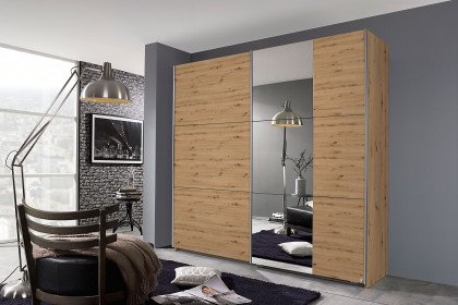 Verschiedene Farben Rauch Eck-Kleiderschrank "Bremen" 