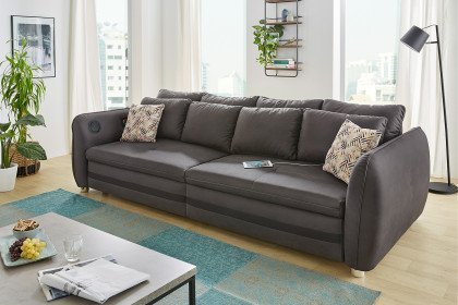 Lounge von Job - Sofa anthrazit