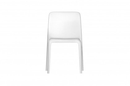Bayo von connubia by calligaris - Stuhl aus Kunststoff in Weiß