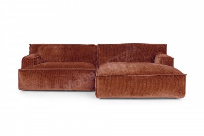 Platani von Easy Sofa - Polsterecke Ausführung rechts terra