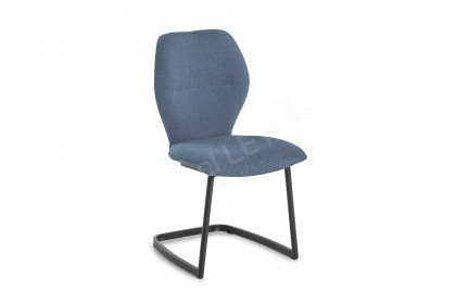 Merlot von Niehoff Sitzmöbel - Stuhl mit Stativgestell in Schwarz