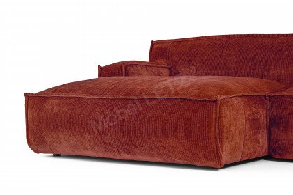 Platani von Easy Sofa - Polsterecke Ausführung links terra