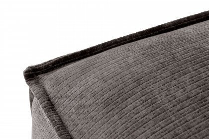 Platani von Easy Sofa - Polstergarnitur rechts silver-grau