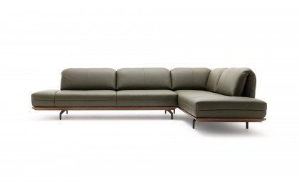 CR.420 von creation by Rolf Benz - Polstergarnitur rechts moosgrau
