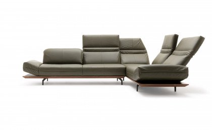CR.420 von creation by Rolf Benz - Polstergarnitur rechts moosgrau