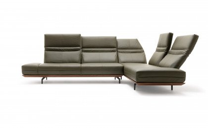 CR.420 von creation by Rolf Benz - Polstergarnitur rechts moosgrau