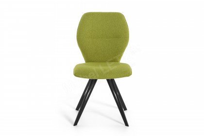 Niehoff Stuhl Merlot green/ schwarzes Gestell | Möbel Letz - Ihr Online-Shop