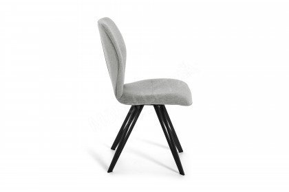 Merlot von Niehoff Sitzmöbel - Stuhl in Silver