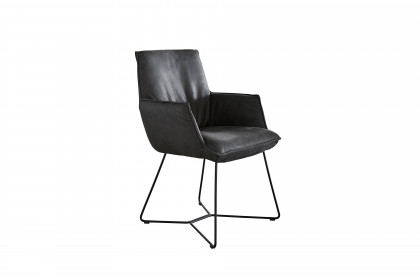 KOINOR 1205 - Stuhl in Omega/ Wildeiche natur, drehbar