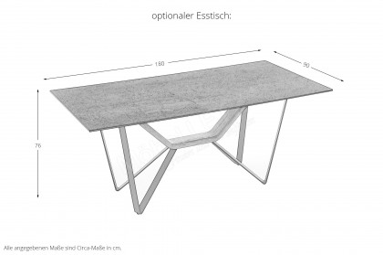 KOINOR 1205 - Stuhl in Omega/ Wildeiche natur, drehbar
