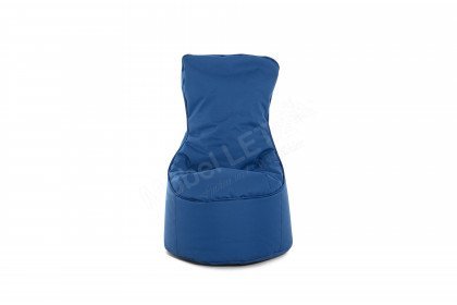 my cushion von Infanskids - blauer Sitzsack mit Rückenlehne