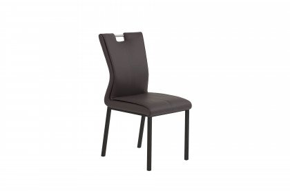 Como von MWA aktuell - Stuhl mit schwarzem Vierfußgestell