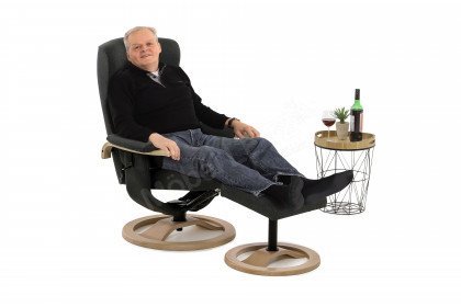 Solveig von Skandinavische Möbel - Relaxsessel anthrazit