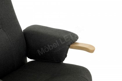 Solveig von Skandinavische Möbel - Relaxsessel anthrazit