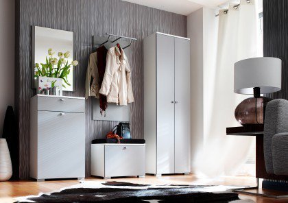 Multi-Color UNA von Wittenbreder - Garderobe in Weiß/ Grau