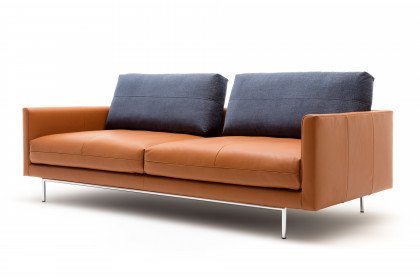 CR.414 von creation by Rolf Benz - Garnitur ockerbraun-saphierblau