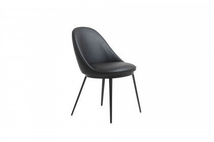 Gain von Skandinavische Möbel - Stuhl in Schwarz