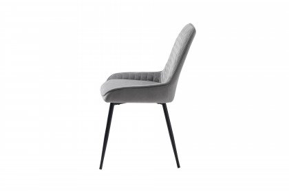 Milton von Skandinavische Möbel - Stuhl in Grau