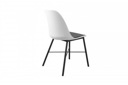 Whistler von Skandinavische Möbel - Stuhl in den Farben Weiß & Grau