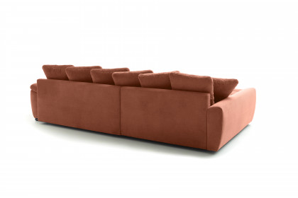 Richmond-LE25 von Nova Via - Ecksofa links ginger