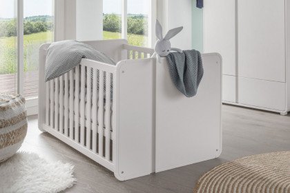 Maxi von Infanskids - Babyzimmer-Set weiß: Schrank, Bett & Wickeltisch