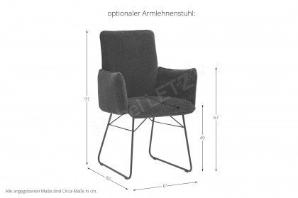 Step Two K+W Formidable Home Collection - Bank in Rot/ schwarze Drahtkufen