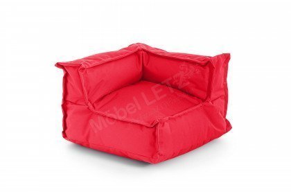 my cushion von Infanskids - Bodenkissen in Eckform rot - indigo red