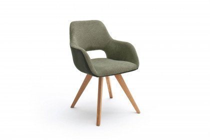 Asella von MCA Direkt - Stuhl mit 4-Fuß-Holzgestell
