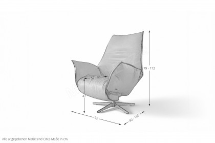 KOINOR Safira - TV-Sessel reno