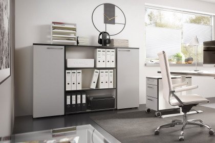 NEWwork von Rudolf - moderne Büroeinrichtung weiß - grau - anthrazit