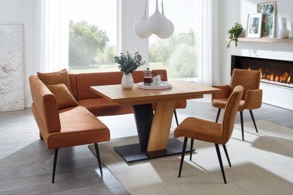Step Two K+W Formidable Home Collection - Eckbank in der Farbe Cognac