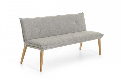 Genua von Standard Furniture - Sitzbank in Eiche natur & Grau