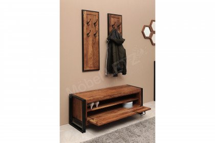 Panama von SIT Möbel - Garderobe aus gebeiztem Sheesham-Holz