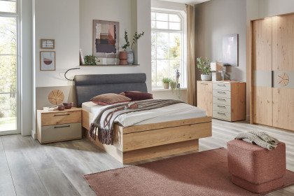 Cambridge von Disselkamp - Einzel-Bett mit Polster 140x200 cm