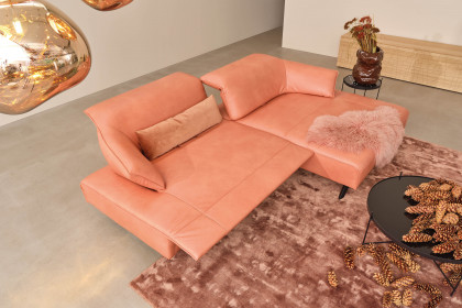 1052 von Himolla - Polstergarnitur Ausführung rechts flamingo