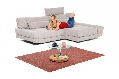 Lounge von ES Brand - Ecksofa Ausführung rechts lehm