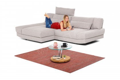 Lounge von ES Brand - Ecksofa Ausführung links lehm