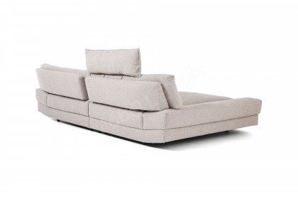 Lounge-LE22 von ES Brand - Ecksofa Ausführung links lehm