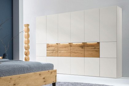 Milo von Thielemeyer - Schlafzimmer weiß - Eiche inklusive Beleuchtung