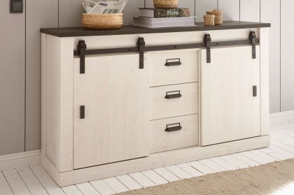 Sherwood von IMV Steinheim - Sideboard 1P PA SC 53 Pinie weiß