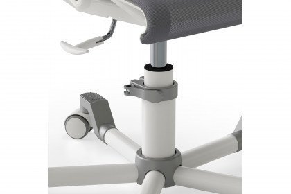 Ypso von Paidi - ergonomischer Schreibtischstuhl hellblau - weiß