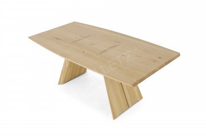 Vrock living von Voglauer - Essgruppe mit Tisch mit fester Platte & 2 Stühlen